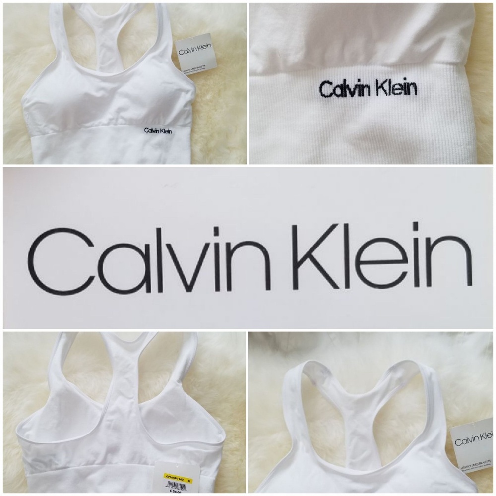 Calvin Klein Lightly Lined White Bralette